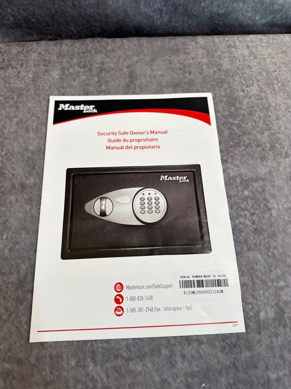 Master Lock Digital Keypad Security Safe (LPO)