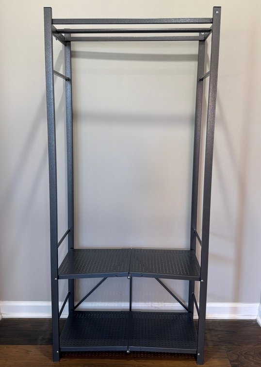 Freestanding Metal Garment Rack (LPO)