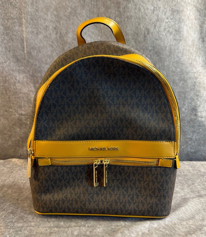 Canvas Backpack Marked Michael Kors