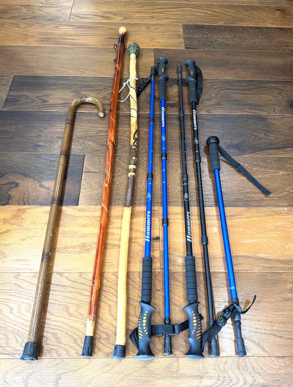 Assorted Walking Sticks & Trekking Poles (LPO)