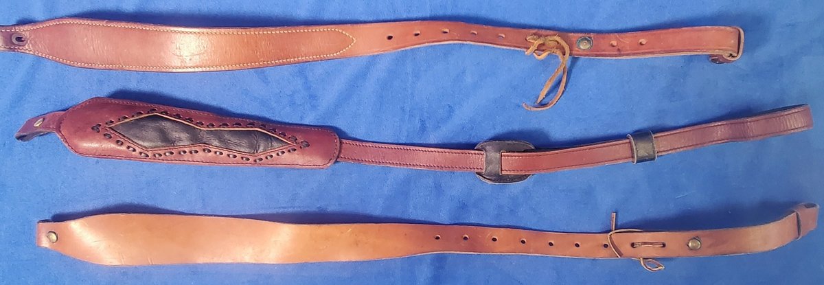 (3) Leather Gun Slings