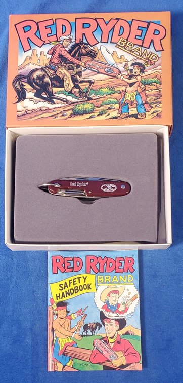 Red Rider Collectors Knife 