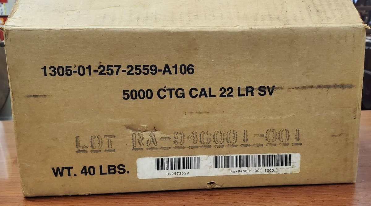 (1) Case Remington 22 Cal. LR SV (LPO)