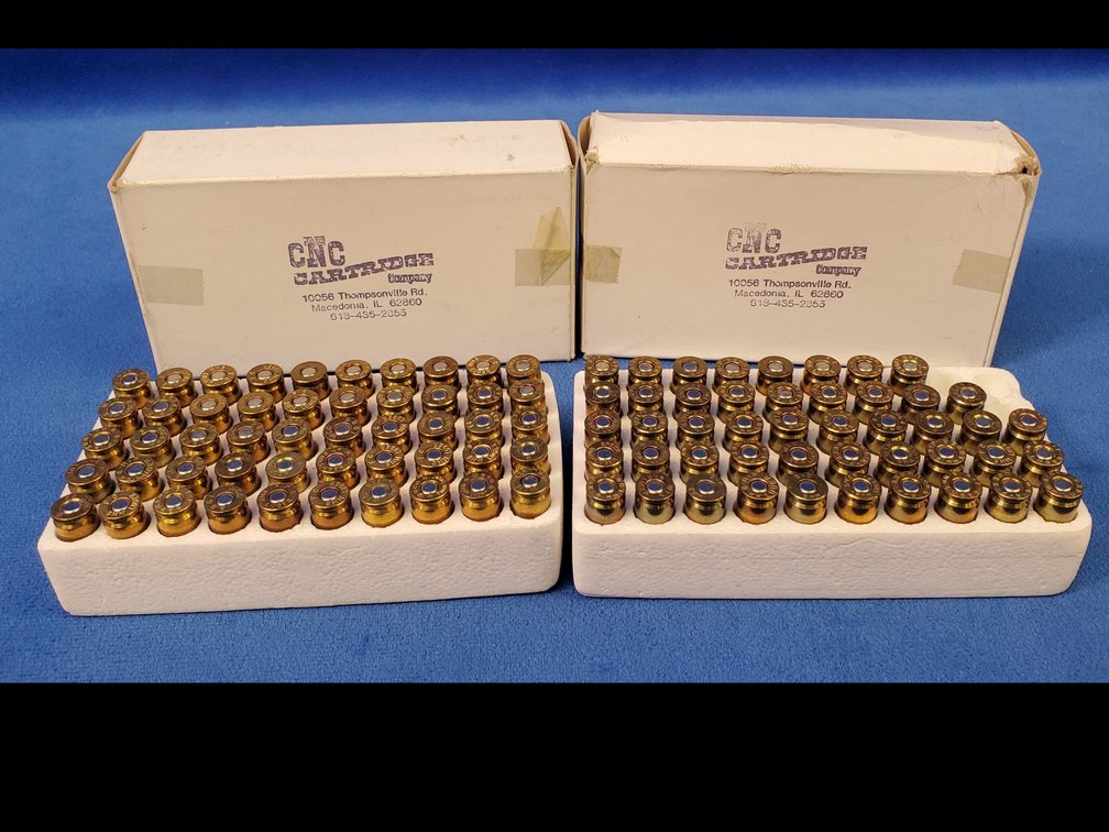 (2) Boxes CNC Cartridge 9mm 147HP
