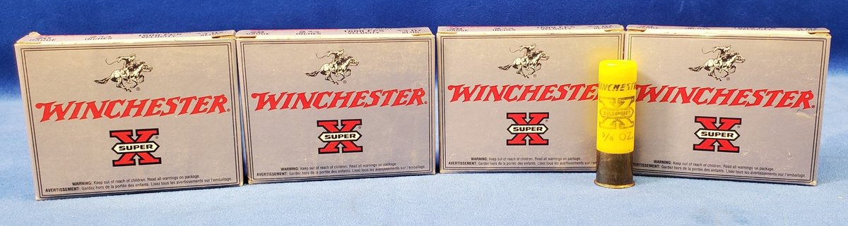 (5) Boxes Winchester Super X 20 ga. Rifled Slugs