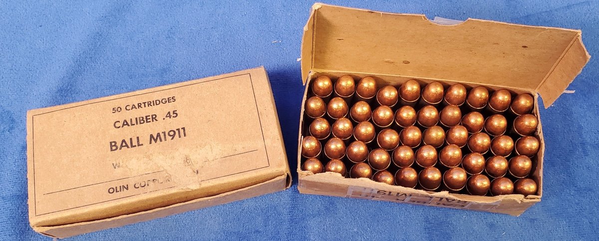 (2) Boxes .45 Cal Ball M1911