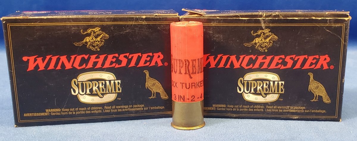 (2) Boxes Winchester Supreme 12 ga. Double X Mag.