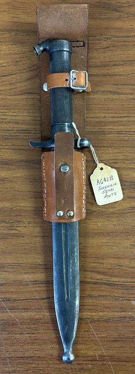 Swedish Ljungman Model AG42B Bayonet