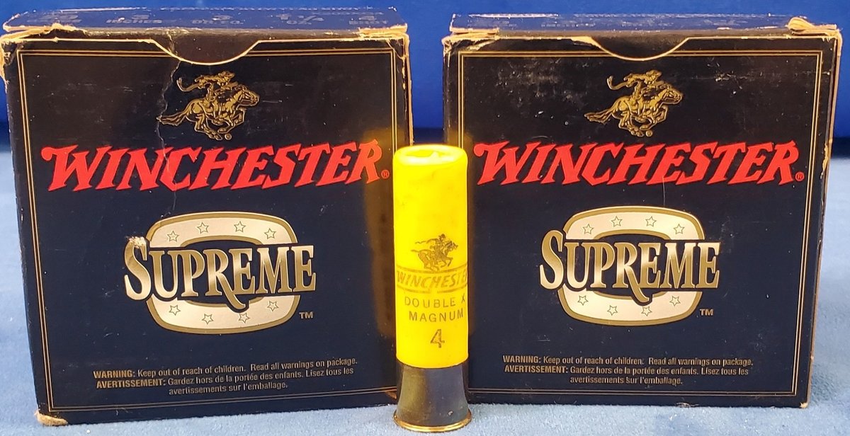 (2) Boxes Winchester Supreme 20 ga. Double X Mag.