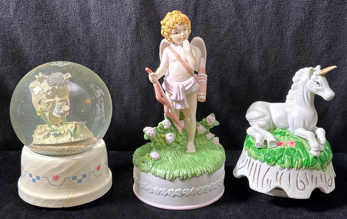 (3) Music Boxes