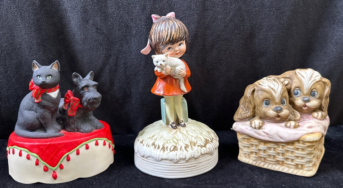 (3) Music Boxes