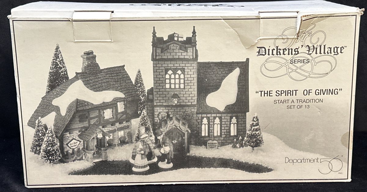 Dept. 56 Dickens Village "The Spirit of Giving" 