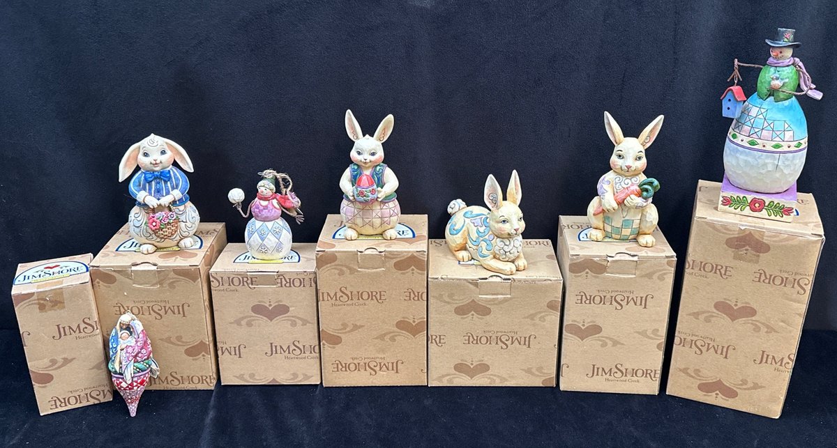 (7) Jim Shore Figurines (LPO)