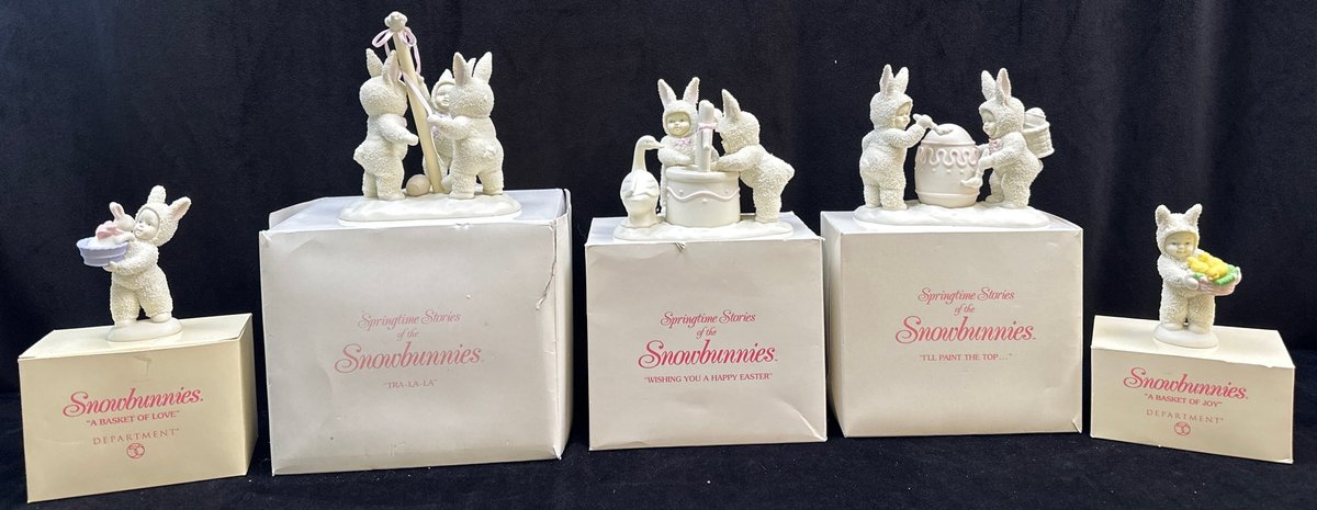 (5) Snowbunnies Figurines (LPO)