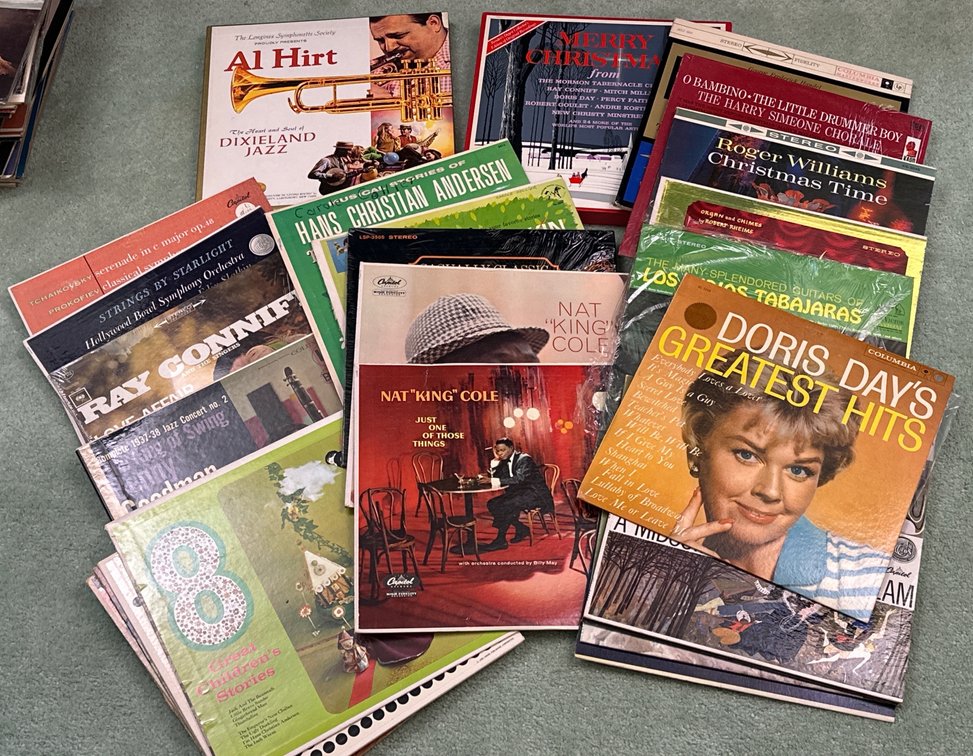 Assorted Vinyl Albums