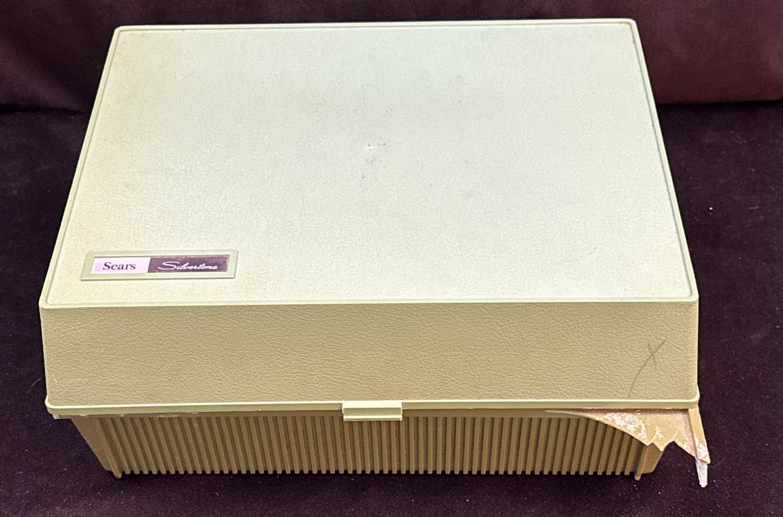 Vintage Sears Silvertone Record Player (LPO)