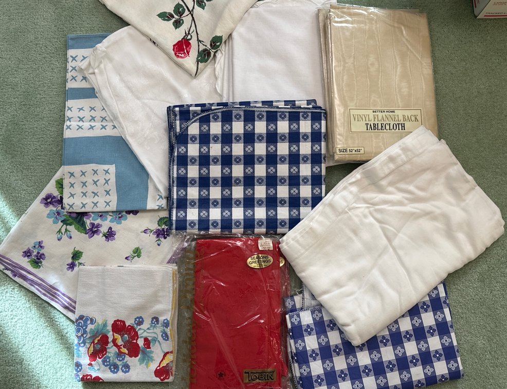 Assorted Table Cloths
