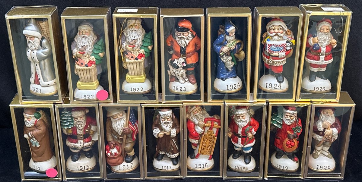 (14) Memories of Santa Figurines (years 1914-1926)