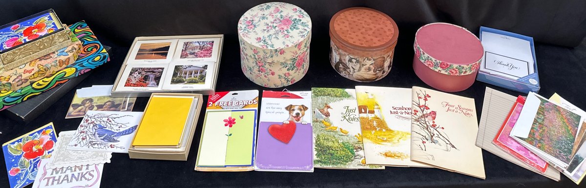 Decorative Boxes, Stationary & More