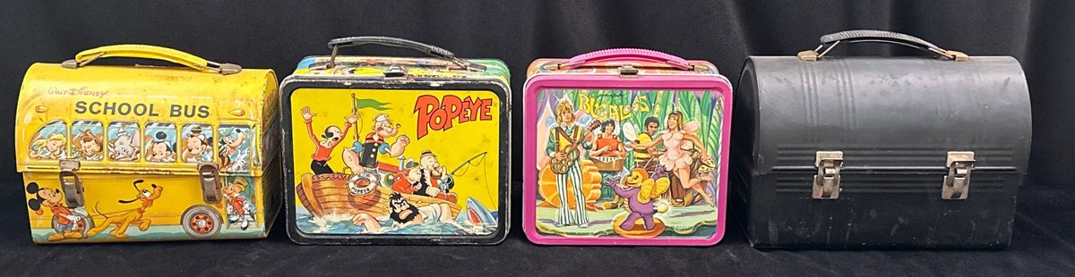 Vintage Popeye, The Bugaloos, Walt Disney Lunchbox  & More