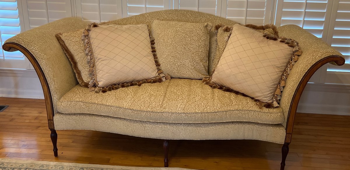 Southwoods Reporductions Sofa w/Throw Pillows (LPO)