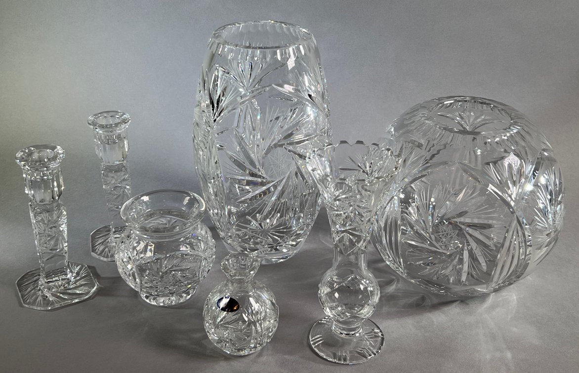 Collection of Ofnah Polish Crystal (LPO)