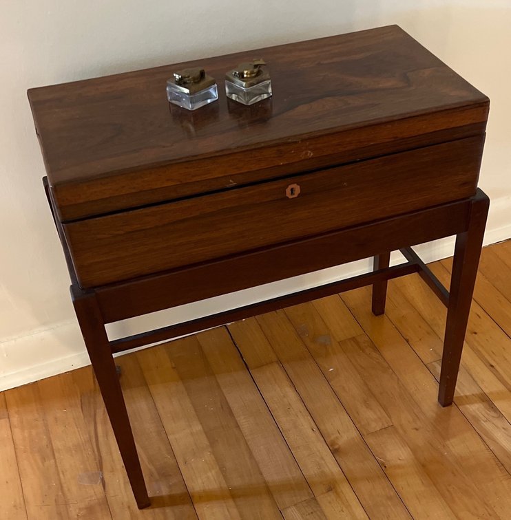 Writing Box w/Stand and Ink Wells (LPO)