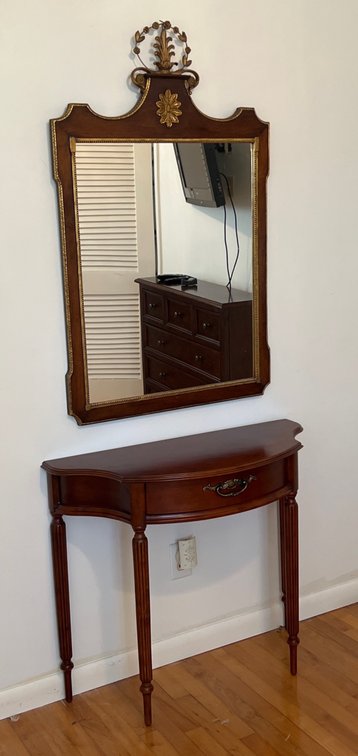 Console Table and Mirror (LPO)