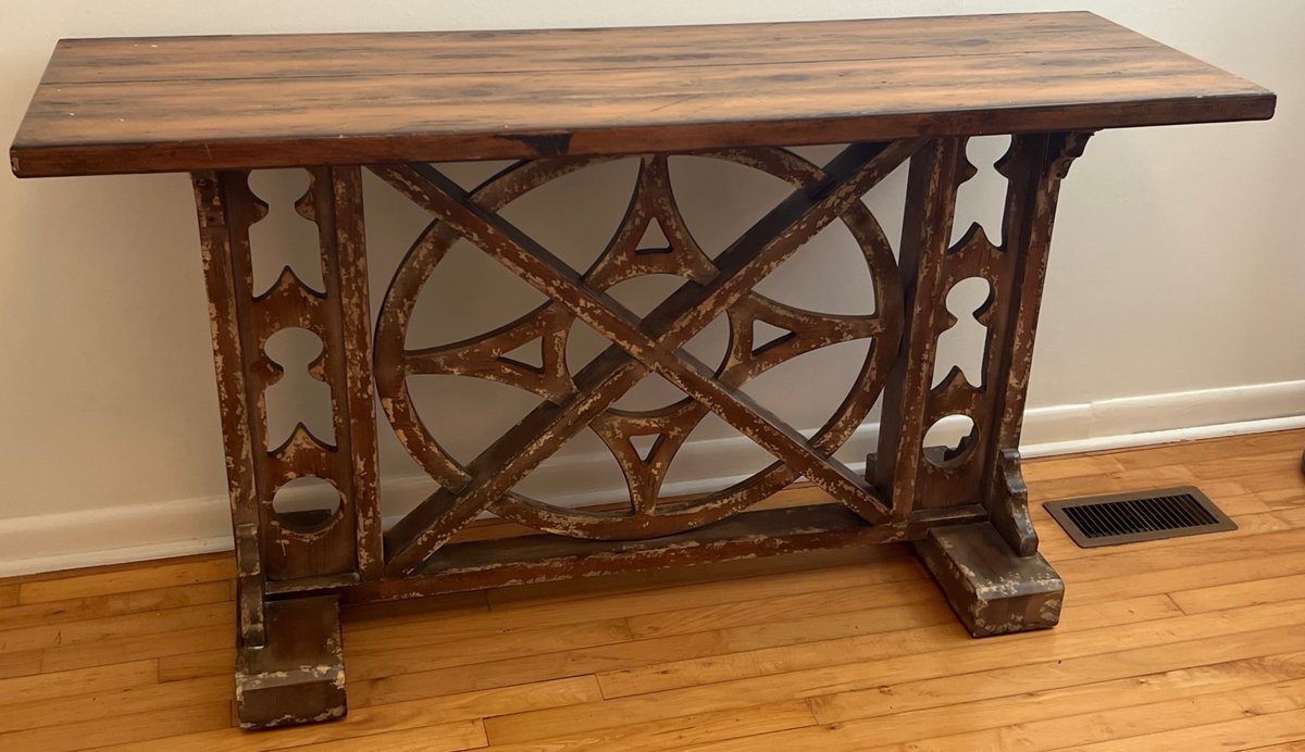 Large Decorative Console Table (LPO)
