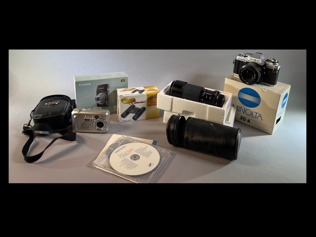 Camera Lot with Minolta X370 35mm and more