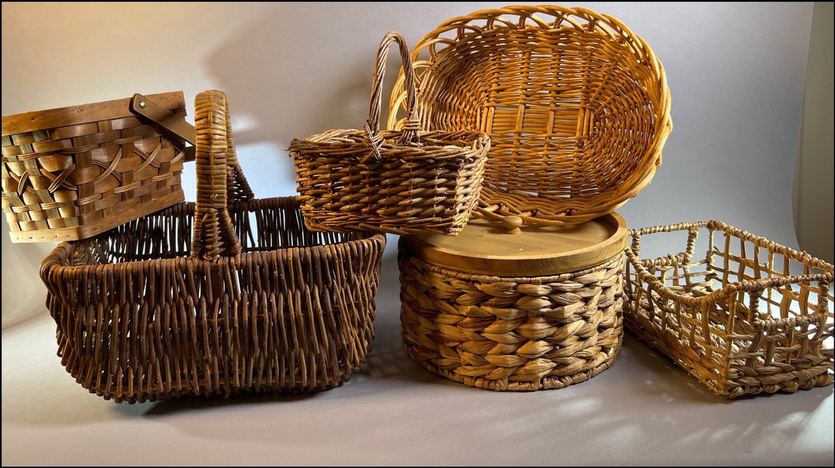 Basket Lot with (6) Decorative Baskets (LPO)