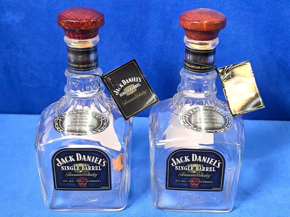 (2) Jack Daniel's Single Barrel Bottles