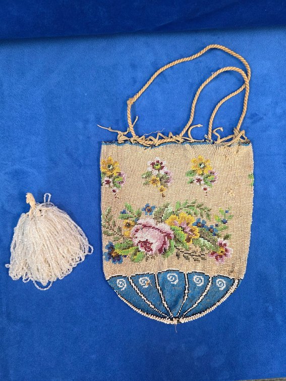 Antique Beaded Purse