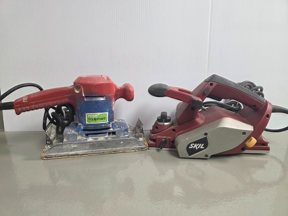  Heavy Duty Orbital Sander & Skil Hand Planer (LPO)