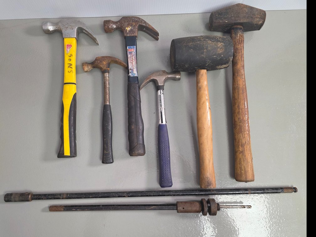 (6) Assorted Hammers & More (LPO)
