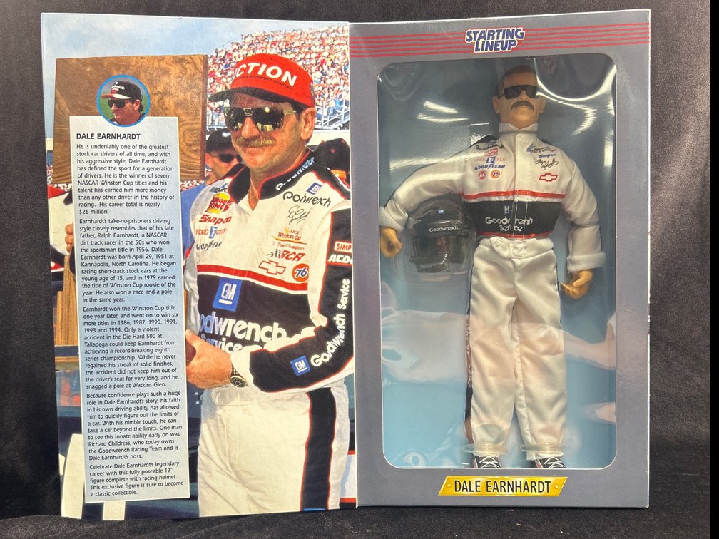 Dale Earnhardt Collectible Action Figure.