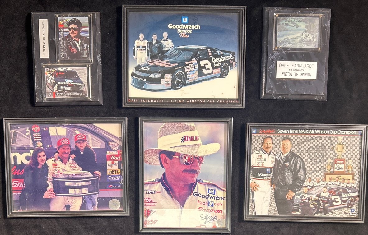 Dale Earnhardt Assorted Photos.