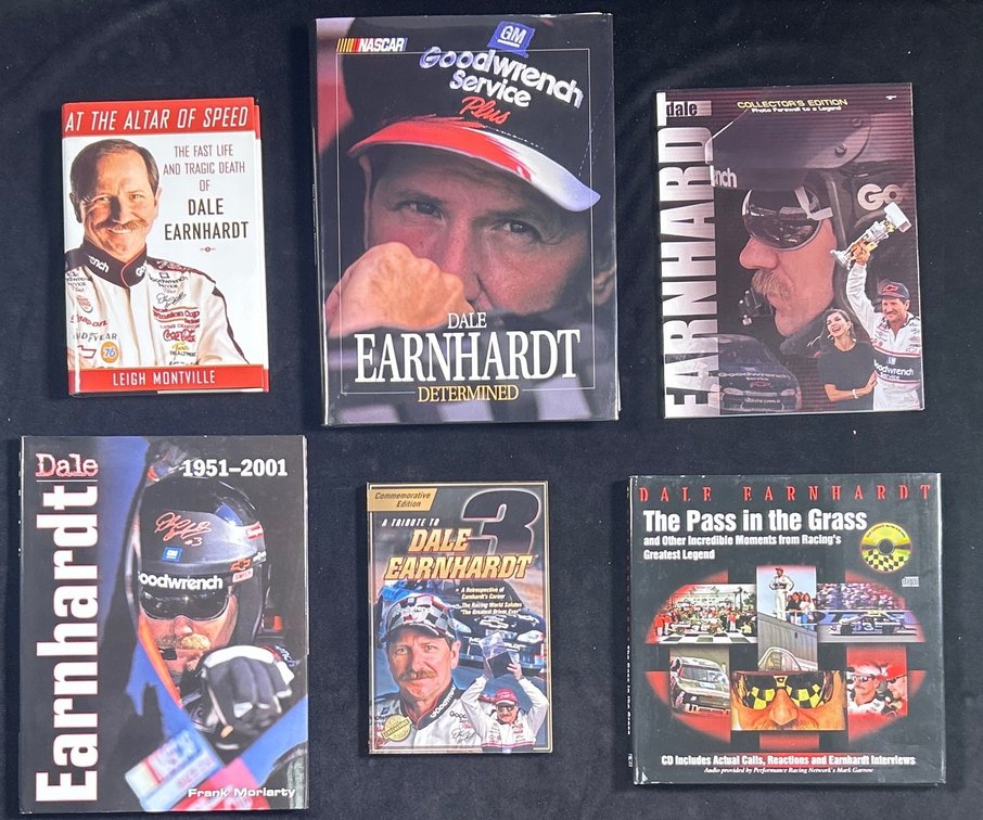 (6) Dale Earnhardt Racing Books.