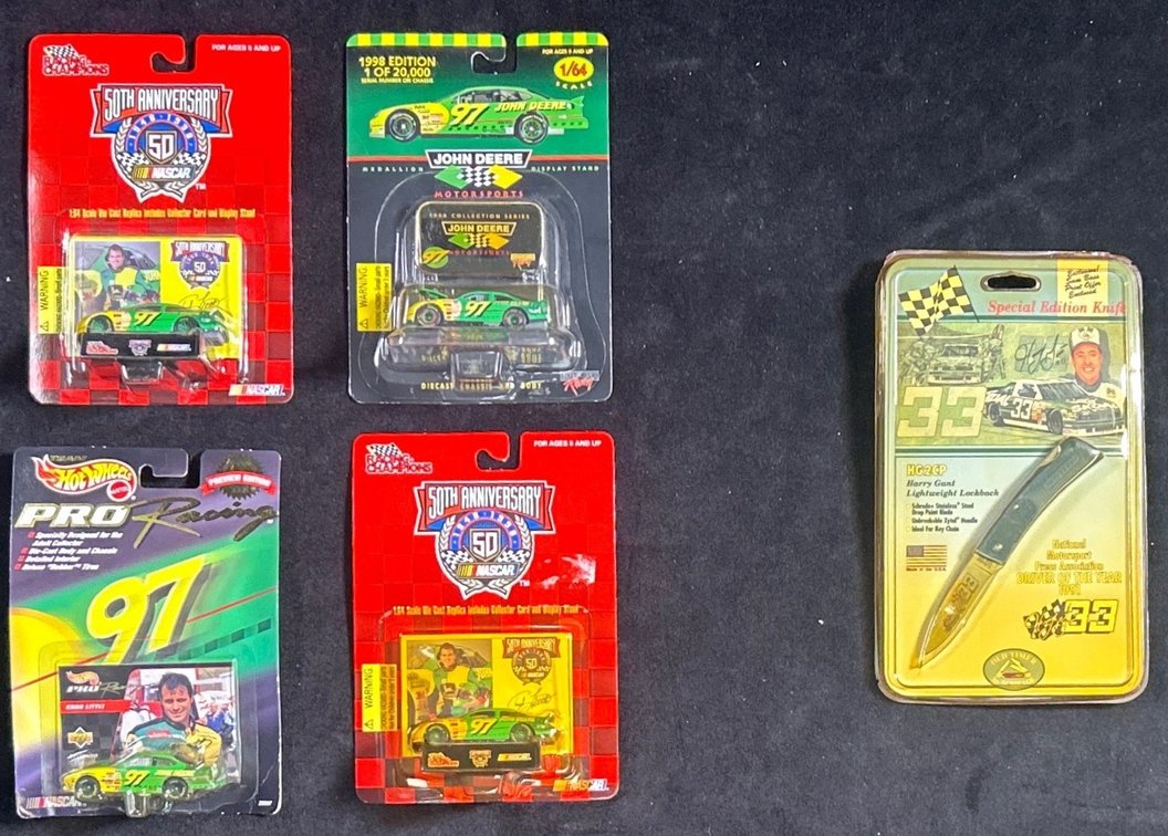 (4) 1/64 Scale Chad Little  Die Cast Cars And More.