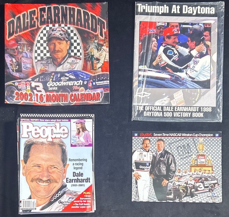 Dale Earnhardt Magazines And More.