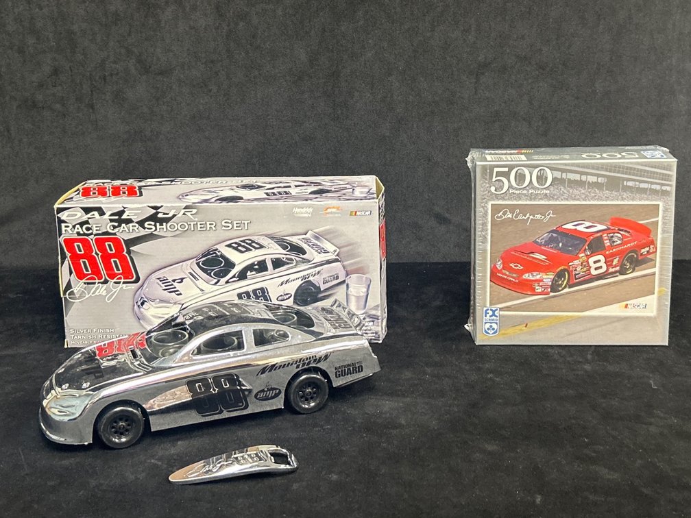 Dale Earnhardt Jr. Replica Car Shooter Set And Model Kit.