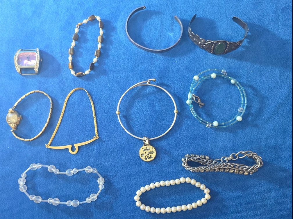 (9) Assorted Bracelets & (2) Ladies Watches