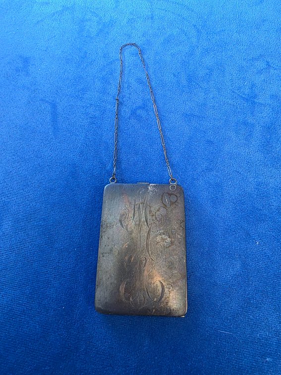 Antique Victorian Sterling Silver Coin/Cash Holder