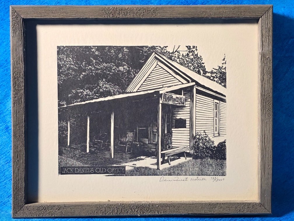  "Jack Daniel's Old Office" by artist Dan Quest,