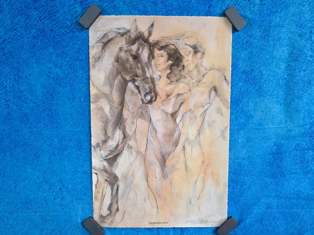  "Youthfulness" by artist Gary Benfield. 