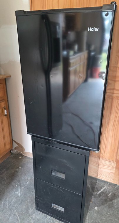 Haier Mini Refrigerator  & 2-Drawer File Cabinet (LPO)