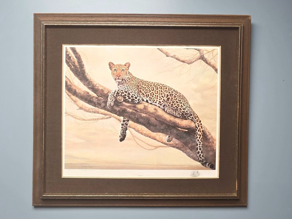  "African Leopard" by artist Charles Fracé