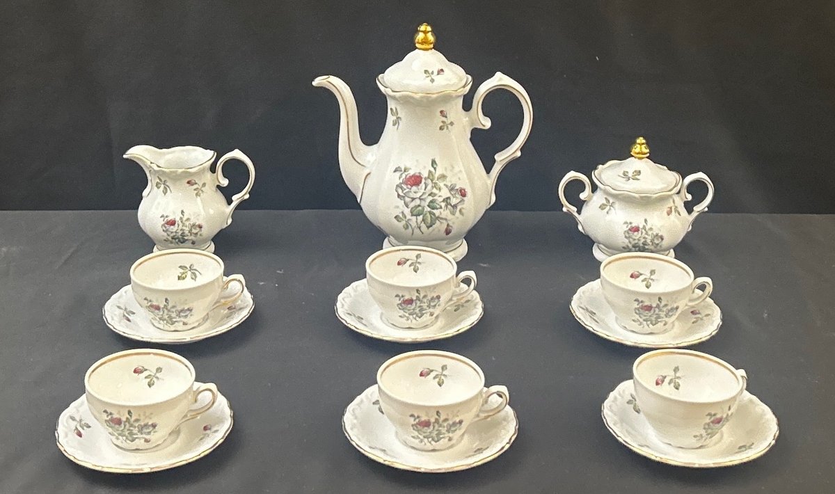 (15) Pc. Winterling Bavarian China Tea Set (LPO)