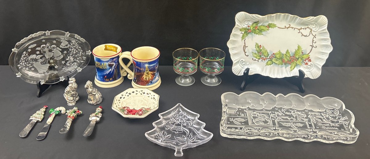 Christmas Serving Platters, Polar Express Coffee Cups & More 