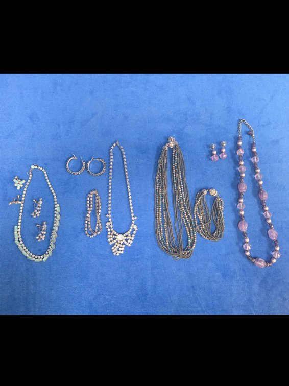 (4) Costume Necklace Sets